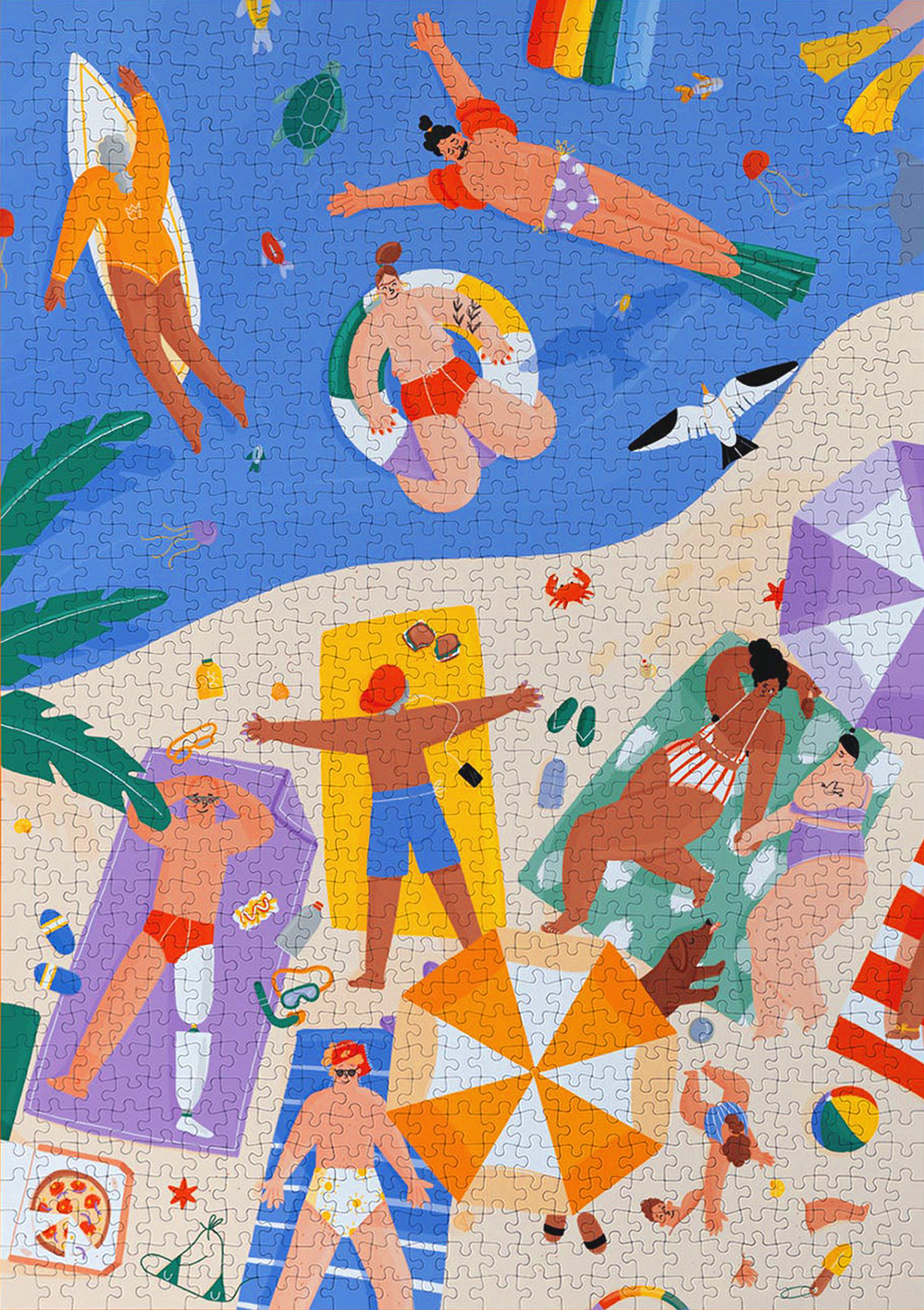Beach Bodies Puzzle